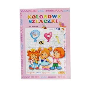 Książeczka Kolorowe Szlaczki 