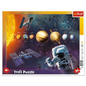 Puzzle 25 el. Ramkowe Układ Słoneczny 31342 Trefl