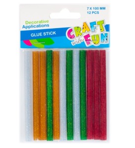 Wkład do pistoletu term brokat 7mm 12szt kolor 