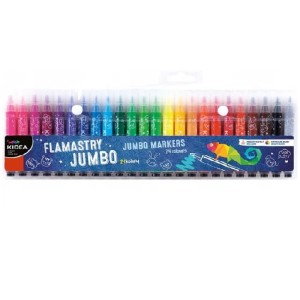 Flamastry Jumbo 24kol Kidea