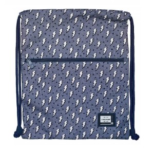 Worek na plecy Head HD-391 Ciemny Jeans z błyskawicami