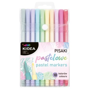 Pisaki 10kol pastel Kidea