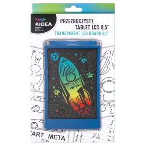 Tablet LCD przeźroczysty B Kidea niebieski