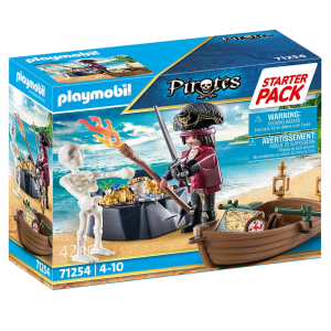 PLAYMOBIL Pirat z łodzią 71254