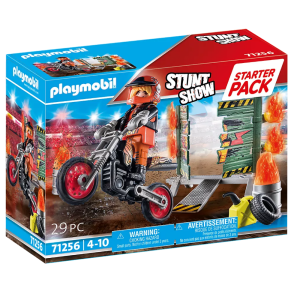 PLAYMOBIL Pokaz kaskaderski ze ścianą 71256