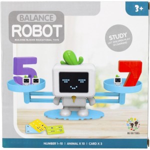 Gra edukacyjna Robot Waga Balance Robot 3+ MC