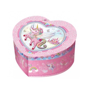 Pozytywka w kształcie serca Jednorożec