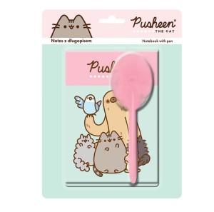Zestaw notes z długopisem Pusheen