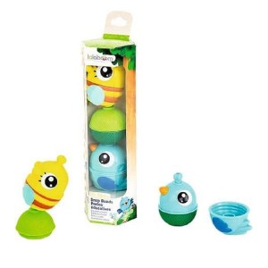 LALABOOM Zestaw kulko-klocków 6el Las 61677