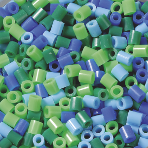 Koraliki do zaprasowywania mix niebieski