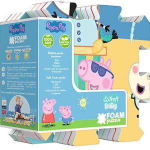 Puzzle piankowe Peppa Pig Summer Trefl 