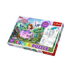 Puzzle dwustronne 20 el. Sofia wśród drzew TREFL 