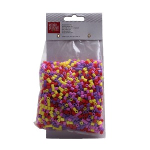 Koraliki do zaprasowywania mix różowy perłowy