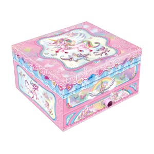 PECOWARE Pozytywka z szufladką Jednorożec