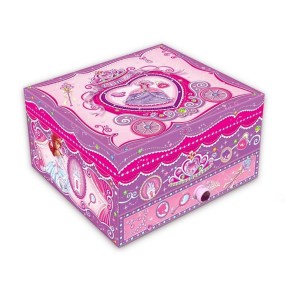 PECOWARE Pozytywka z szufladką Księżniczki