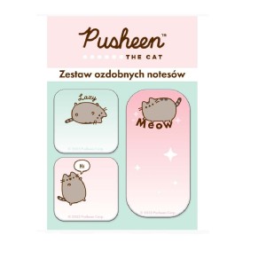 Zestaw notesów 30k 3szt Pusheen