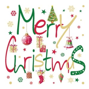 Serwetki świąteczne Merry Christmas 20 szt. 