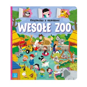 Aksjomat Książeczka z okienkami Wesołe zoo