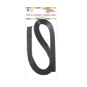 Paski do quillingu 3 mm szare 100 szt. Dp Craft
