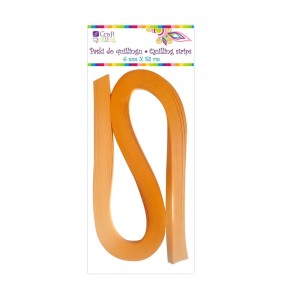 Paski do quillingu 6 mm pomarańczowe 100 szt. Dp Craft