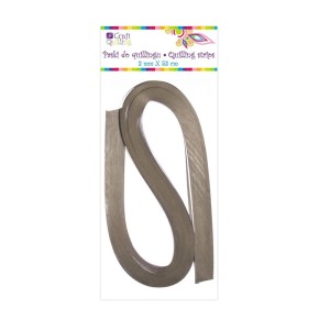 Paski do quillingu 3 mm perłowe srebrne 100 szt. Dp Craft