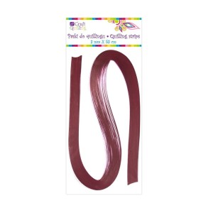 Paski do quillingu 3 mm czerwone 100 szt. Dp Craft