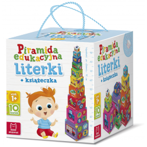 Aksjomat Piramida edukacyjna. Literki + książeczka