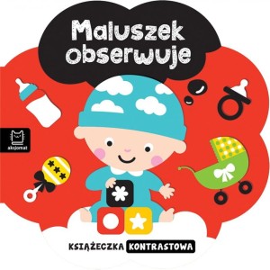 Aksjomat Książeczka kontrastowa maluszek obserwuje