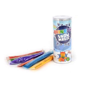 Sztuczny śnieg 6 kolorów tuba Rainbow Snow Magic