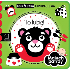 Aksjomat Maluch patrzy to lubię książeczka kontrastowa