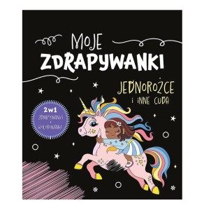 Książka aktywizująca Jednorożce. Moje zdrapywanki