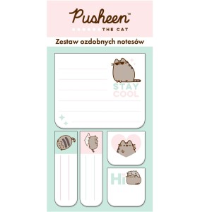 Zestaw notesów 30k 5 szt. Pusheen Majewski