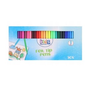Pisaki 30 szt. Kids Creative Felt Tip Pens