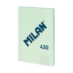 Zeszyt A4 48k kratka zielony 57243G48GR Milan