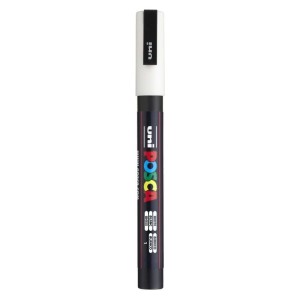 Marker POSCA PC-3M nr 1 biały