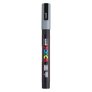 Marker POSCA PC-3M nr 37 szary