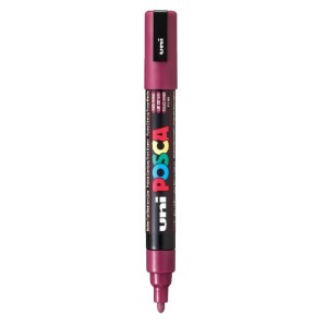 Marker POSCA PC-5M nr m15 Czerwony Metallic