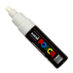 Marker POSCA PC-8K nr 1 biały