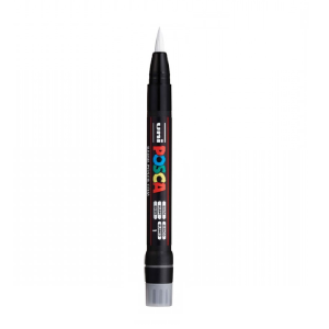 Marker POSCA PCF-350 nr 1 Brush Biały 