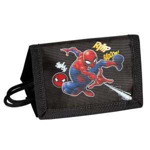 Portfel Spiderman czarny Paso
