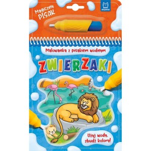 Aksjomat Malowanka z pisakiem wodnym Zwierzaki
