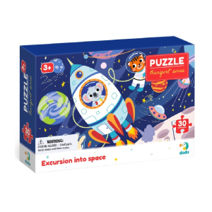 Puzzle 30 elementów Profesje Wyprawa w kosmos Dodo