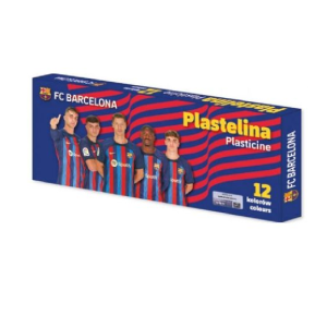 Plastelina 12 kolorów FC Barcelona Astra