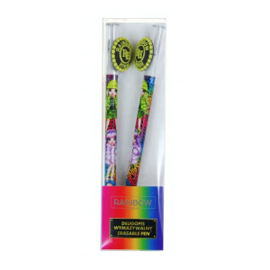 Długopis wymazywalny Astra  2 sztuki Rainbow High