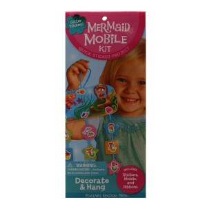 Zestaw kreatywny z naklejkami Mermaid Mobile Kit