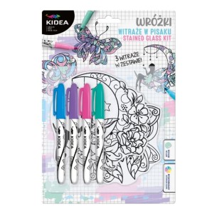 Witraże w pisaku Wróżki Kidea 