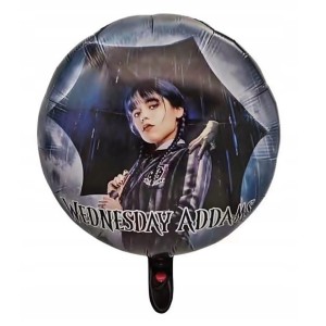 Balon foliowy 45 cm Wednesday Addams