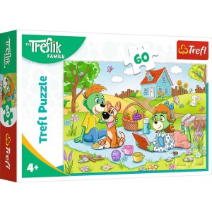 Puzzle 60 Trefliki Rodzinne przygody Trefl