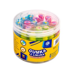 Gumka i linijka 5cm 2w1 Astra