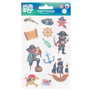Tatuaż S-Boo Piraci STK